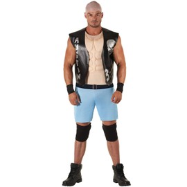 Morph Costumes Stone Cold Steve Austin Costume WWE Adult Stag Do Outfit For Men Large