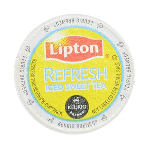 Lipton Refresh Iced Sweet Tea K-cup, 10 Count(pack of 2)