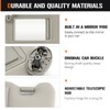 Sun Visor with Light for 2009-2016 Toyota Venza with Sunroof,