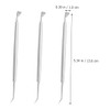 DOITOOL 3pcs Stainless Steel Eyelash Separator Tool for Brow Lamination