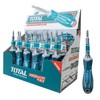 TOTAL - 6 in 1 Chrome Vanadium Steel Screwdriver Set