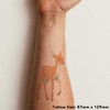 'Young Deer' Temporary Tattoo - Water Resistant, Skin-Safe, Non-Toxic Transfer