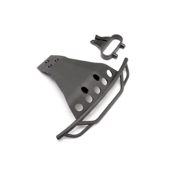Traxxas 6835 Black Front Bumper and Bumper Mount