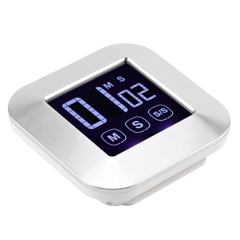 Nikou Touch Screen Kitchen Timer Digital Timer with Large LED