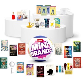 Mini Brands Mini Books Series 2 Capsule by ZURU, Collectible Miniature Book Toy kids 3+ (2 Capsule)