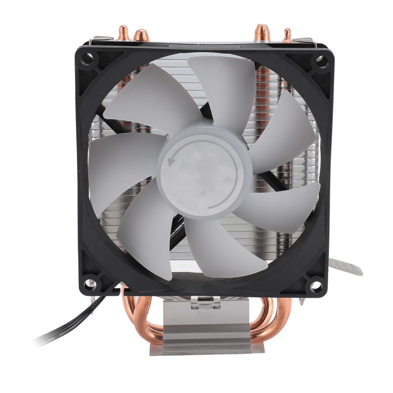 CPU Cooler Dual Heat Pipe 48CFM DC12V Quiet Operation Hydraulic