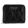GUESS Adi SLG Zip Around Wallet S Black, black, Modern