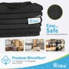 AIDEA Microfiber Cleaning Cloth-8PK, Soft Microfiber Towels for Cars, Absorbent