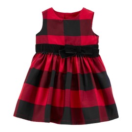 Carter's Baby Girls' Checkered Dress 24 Months