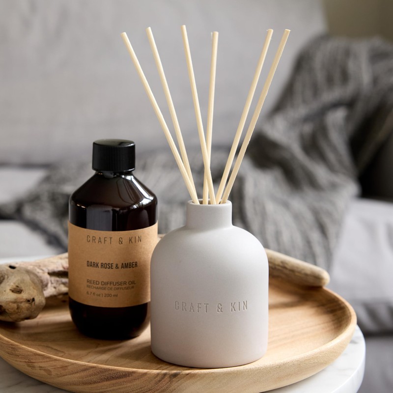 Craft & Kin Christmas Reed Diffuser for Home & Bathroom