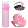 Lithyc Pack of 2 Scalp Oil Applicator, Root Comb Applicator