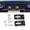 Biqing 2PCS LED Light Bar Mounting Brackets, Universal Adjustable Slide