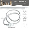 RYEWGRV 4 Pieza Collar con Hebilla, 65CM/26.6in (Gris)