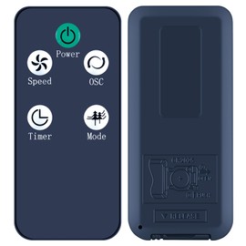 TCNOUMT Replacement Remote Control fit for Devola Silent Cooling Tower Fan for Bedrooms (please make sure your original remote control is the same as the main image we listed)