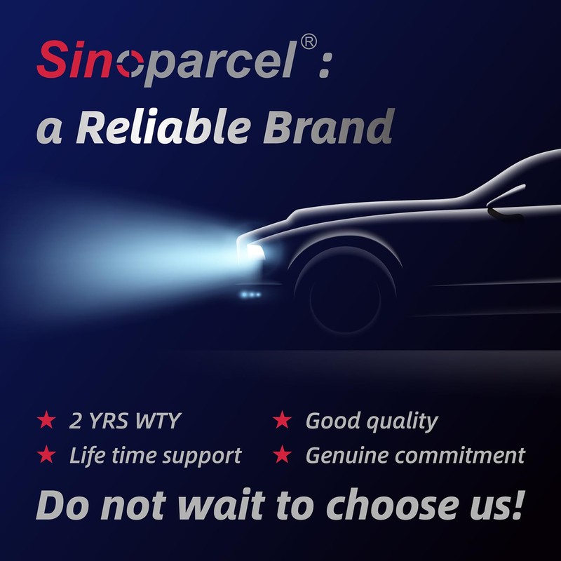 Sinoparcel Upgraded 5x7 7x6 Headlights with DRL/Turn Signal,H6054 6054 LED