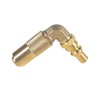 1/4 Inch RV Quick Connect Adapter Conversion Fitting Elbow -