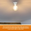 Saysurey 2 Pcs E26 Light Socket Porcelain Lamp Holder Socket