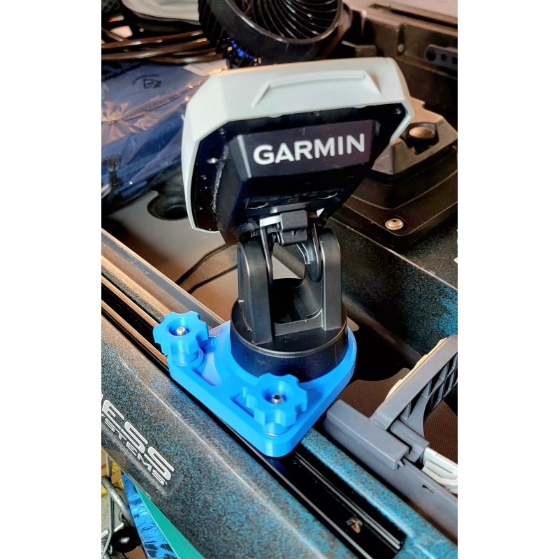 YAK Hobby 3D Garmin Striker 4 No Drill Rail Puck