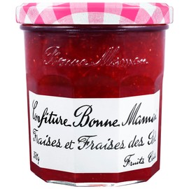 Bonne Maman Strawberry and Wild Strawberry Jam - Fraises des Bois - 13 Oz.