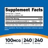 Nutricost Vitamin K2 (MK4) 240 Capsules (100mcg) - Gluten Free