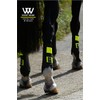 Woof Wear Reflective Club Boot - Black/Yellow Horse Boot Size