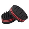 REBECASKYENS 2-Pack Curling Sponges (14.5*9.5*5cm), Black, Wavy Sponge for Curly,
