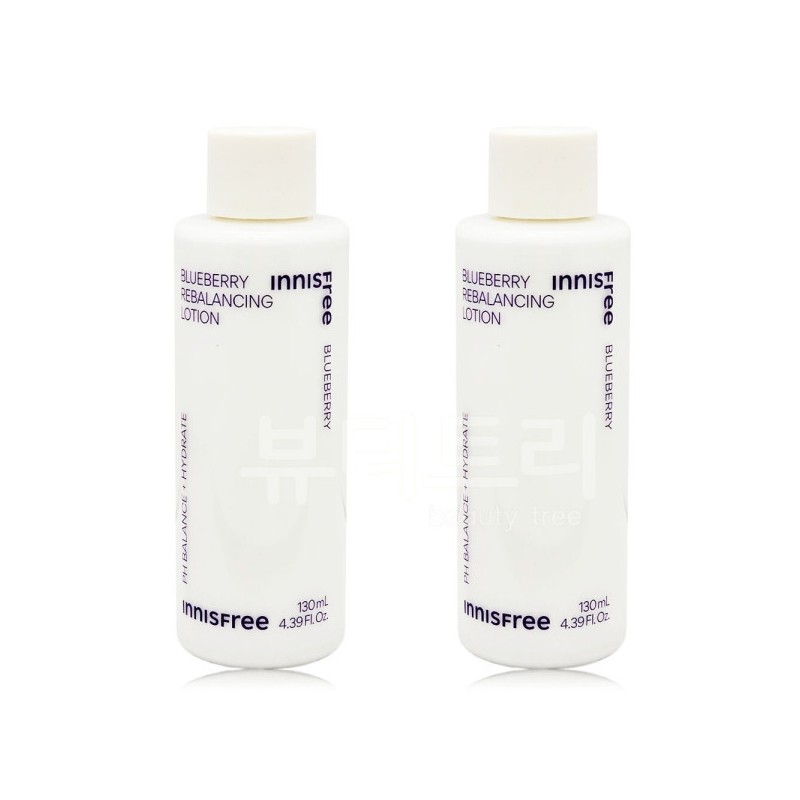Innisfree Blueberry Rebalancing Lotion 130ml + 130ml / 이니스프리 블루베리