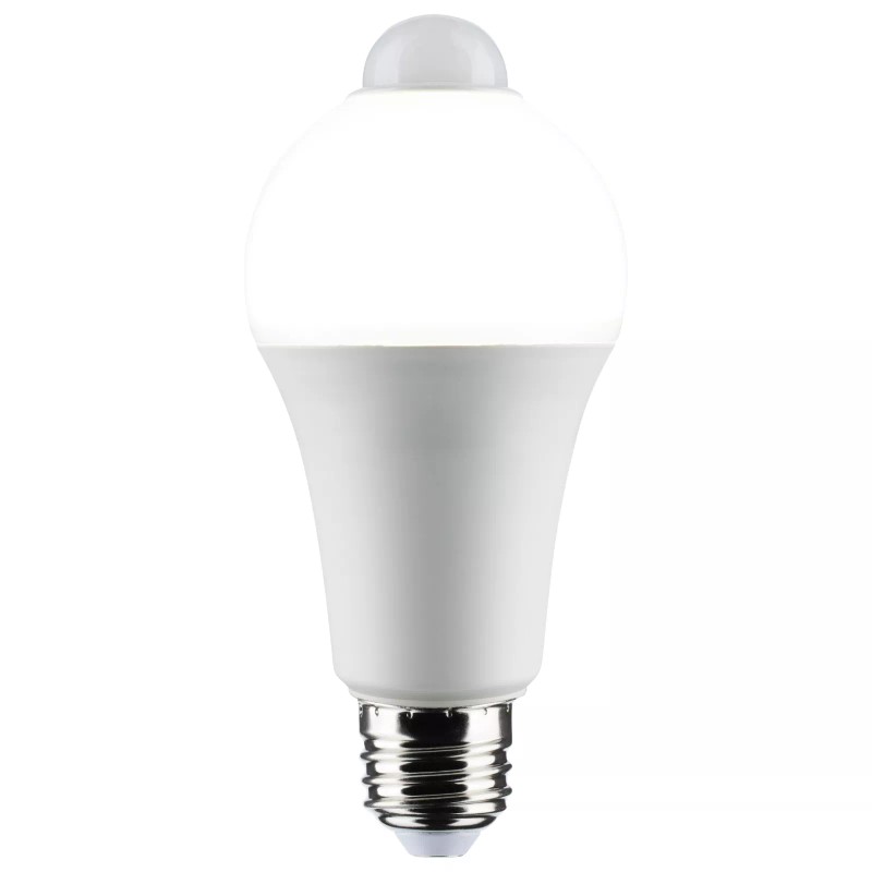 Satco Motion Sensor Activated Light Bulb LED 120V 12W =75W