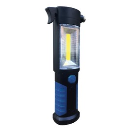 Streetwize - 3W COBB LED Torch & Worklight w/Integrated Belt Cutter and Emergency Hammer - Perfect For: Camping, Travelling and Garage's