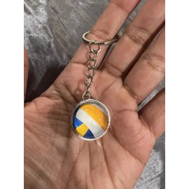 Volleyball keychain (with Free Personalizatio