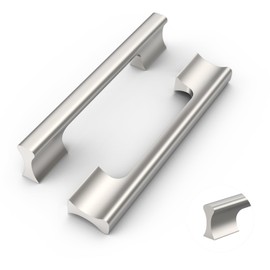 FILTA 10 Pack Brushed Nickel 5 Inch(128mm) Kitchen Cabinet Handles,Silver Cabinet Pulls Cabinet Hardware for Cabinets Cupboard Drawer
