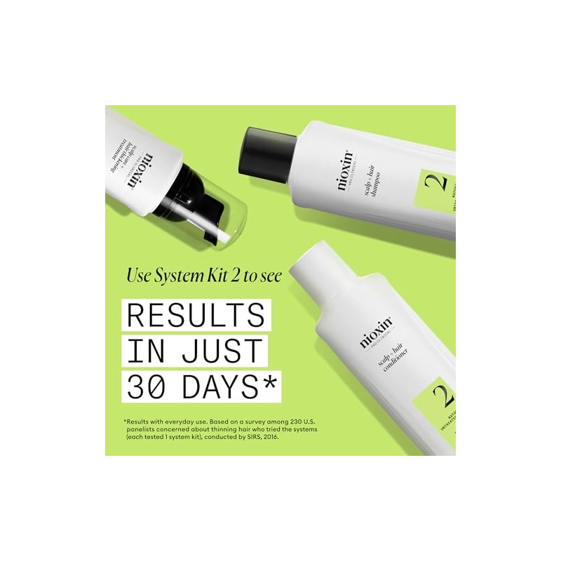Nioxin System 2 - Hair Thickening System For Natural Hair