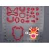 Chinese Dragon Head 266-E671 Cookie Cutter Set