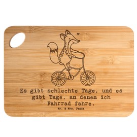 Mr. & Mrs. Panda Bamboo Chopping Board Bicycle Gift Kitchen Board Sports Chopping Board Award Wooden Board Trekking Thank You