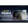 Geometric Future Squama 2503R Reverse Blade RGB PWM Fan -