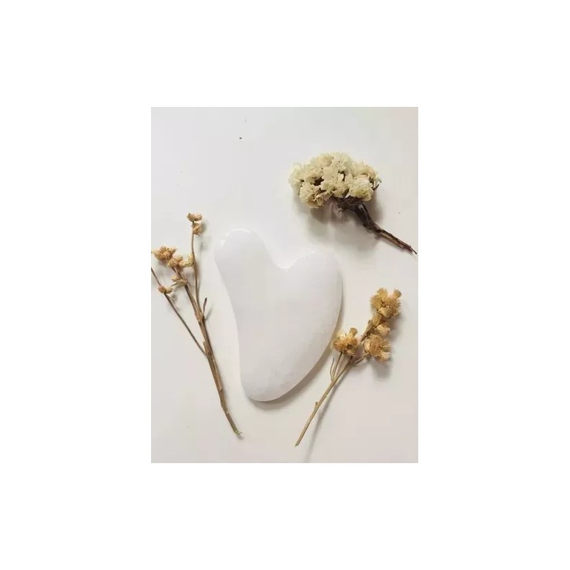 Molin Gua Sha Facial Piedra Blanca Masaje Gua Sha Facial