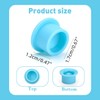 ATOMUS 200 piezas Silicon tattoo Ink Cup desechables Silicon tattoo