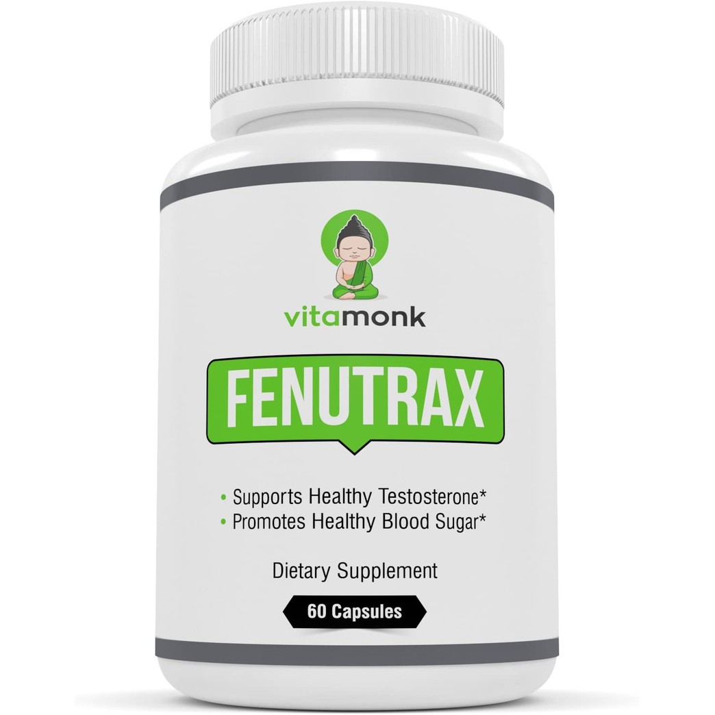 FenuTraxâ¢ Fenugreek Extract - 50% Fenugreek Seed Extract Standardized for Fenuside - High Furostanol Glycoside and Saponin Content - 60 Capsules to Support Testosterone