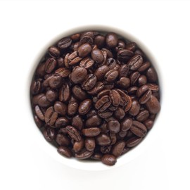 Fresh Roasted Coffee, Butter Rum Flavored Coffee, 12 oz, Medium Roast, Kosher, Whole Bean