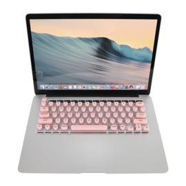 Keyboard Cover for Long Nails, Silicone Keyboard Cover Protector for Nail Art, 3D Keyboard Protective Film, Comfortable Typing for Long Nails, Compatible with MacBook Pro13 2020-2023, US ANSI(Pink)