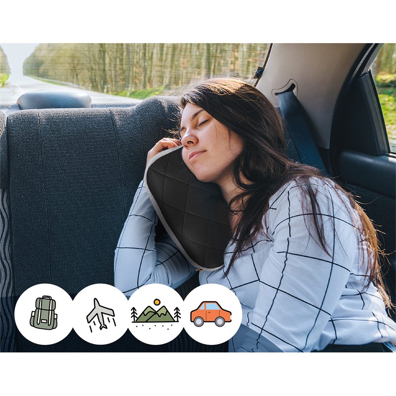 Trekology Inflatable, Practical Pillow for Camping, Outdoor, Backpacking, for Car,
