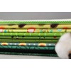 Fabric Scraps Color Bundle Green,10 Fat Eighths, 1 1/4 Yards