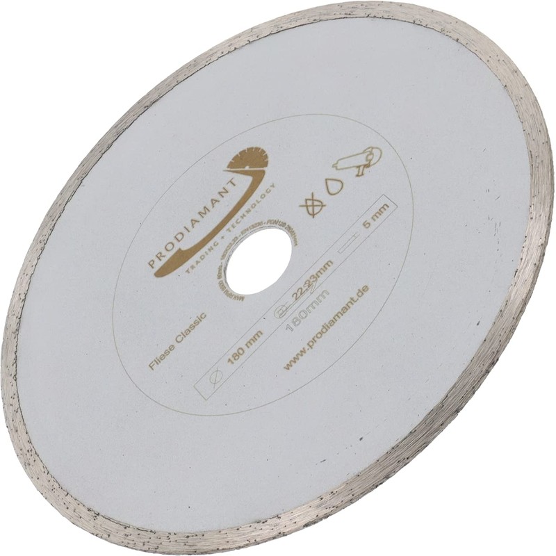 PRODIAMANT Diamond Cutting Disc Tile 180 mm x 30 mm