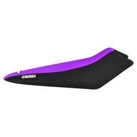Enjoy Mfg Kawasaki Z 125 Pro Seat Cover Z125 Gripper   BLACK / PURPLE standard #171