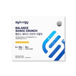Synergy Balance Shake Crunch Grain Flavor 14 Packets / 시너지 밸런스 쉐이크 크런치 곡물맛 14포