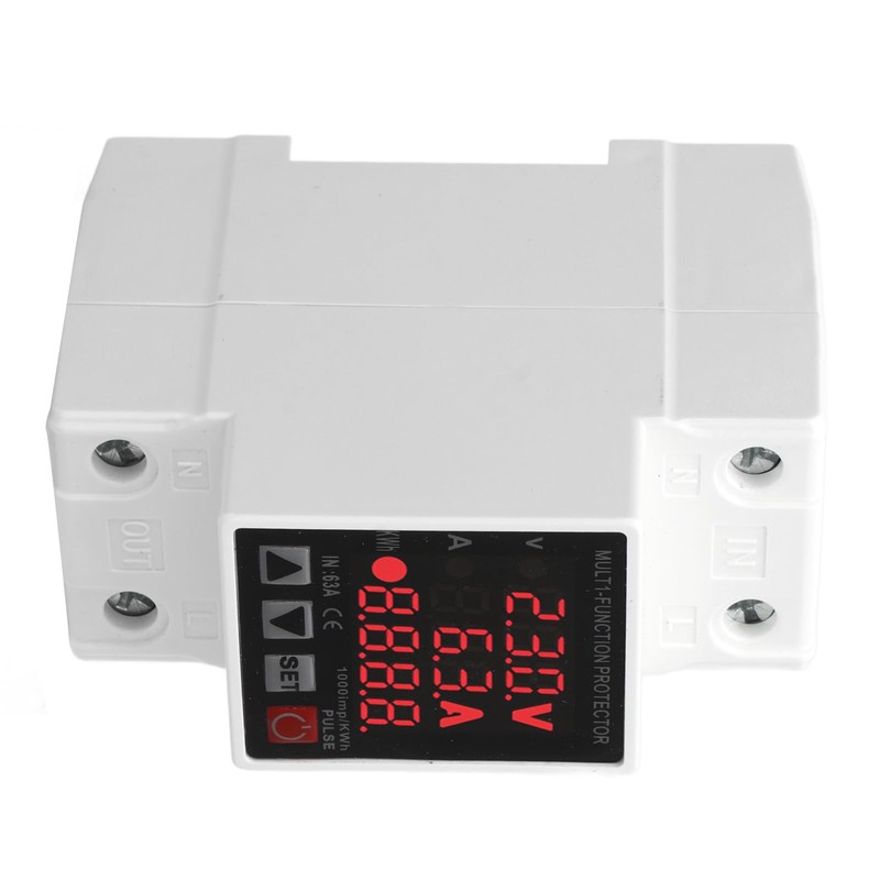 Voltage Protector, Intelligent Adjustable Current Limiter, Overvoltage, Under Voltage, Current