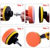 SIQUK 23 Pieces 6 Inch Buffing Pads Car Polisher Bonnets