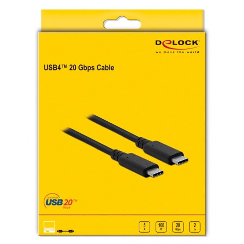 Delock USB4™ 20 Gbps Cable 2 m