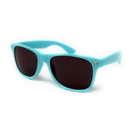WS UK Kids Classic Sunglasses with UV400 Protection - Unisex (Sky Blue)