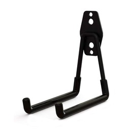 Shiwaki 2 pcs Garage Storage Utility Hooks Garage Tool Organizer Medium Square Metal Rubber Mount Hooks